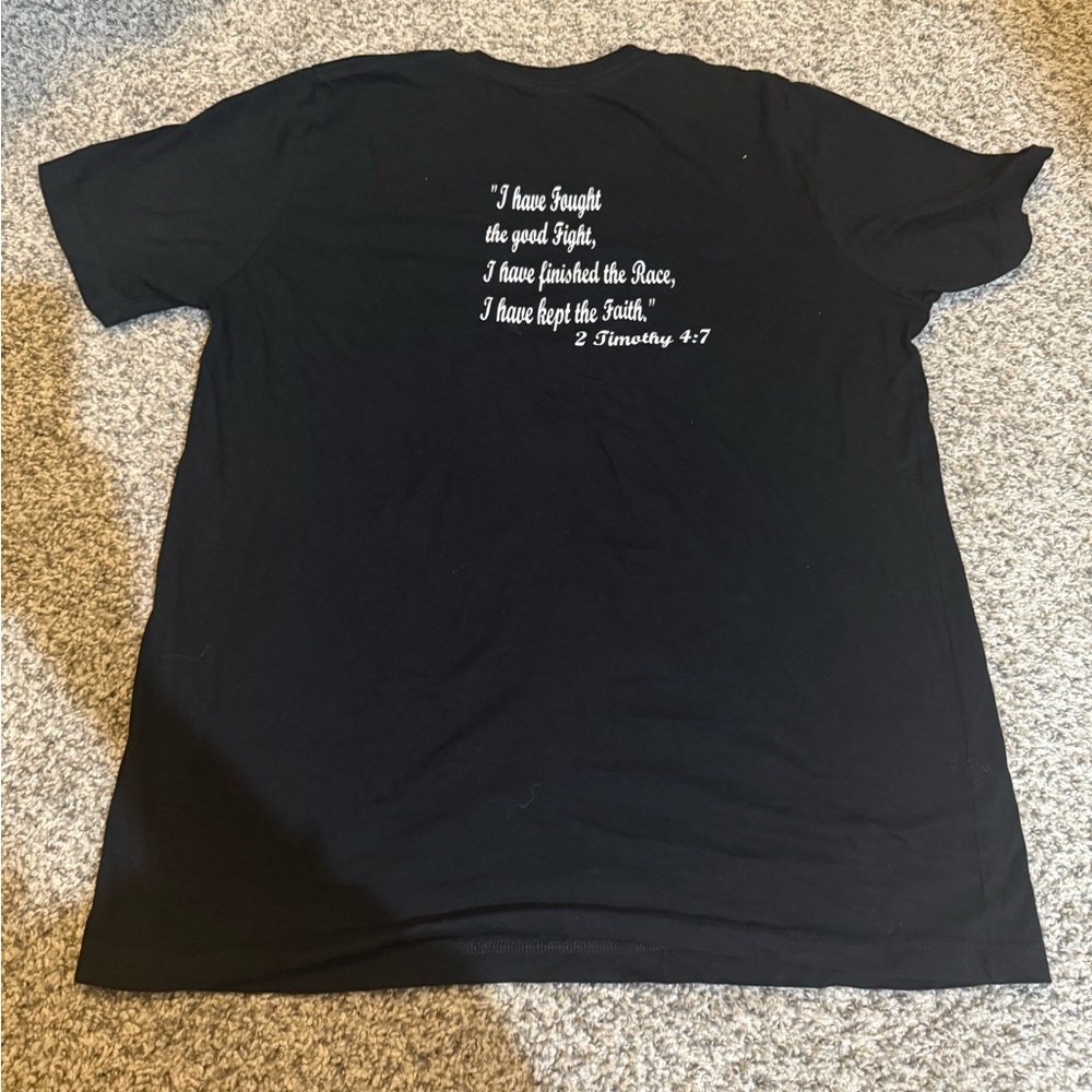 Black Graphic Men's T-Shirt